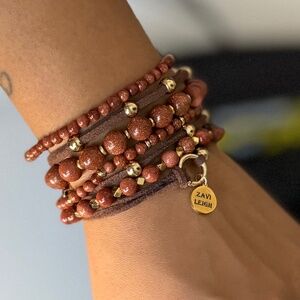 Brown Goldstone Stack